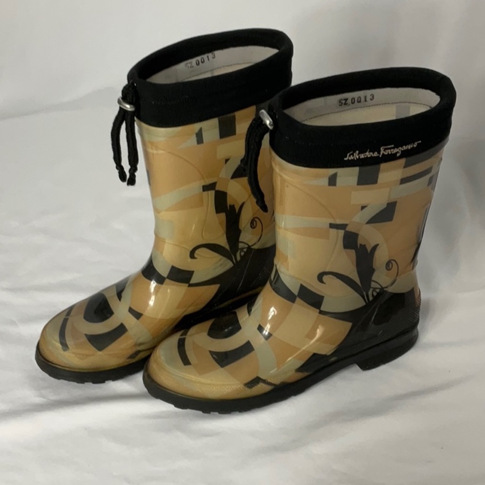 Salvatore Ferragamo Rain Boots